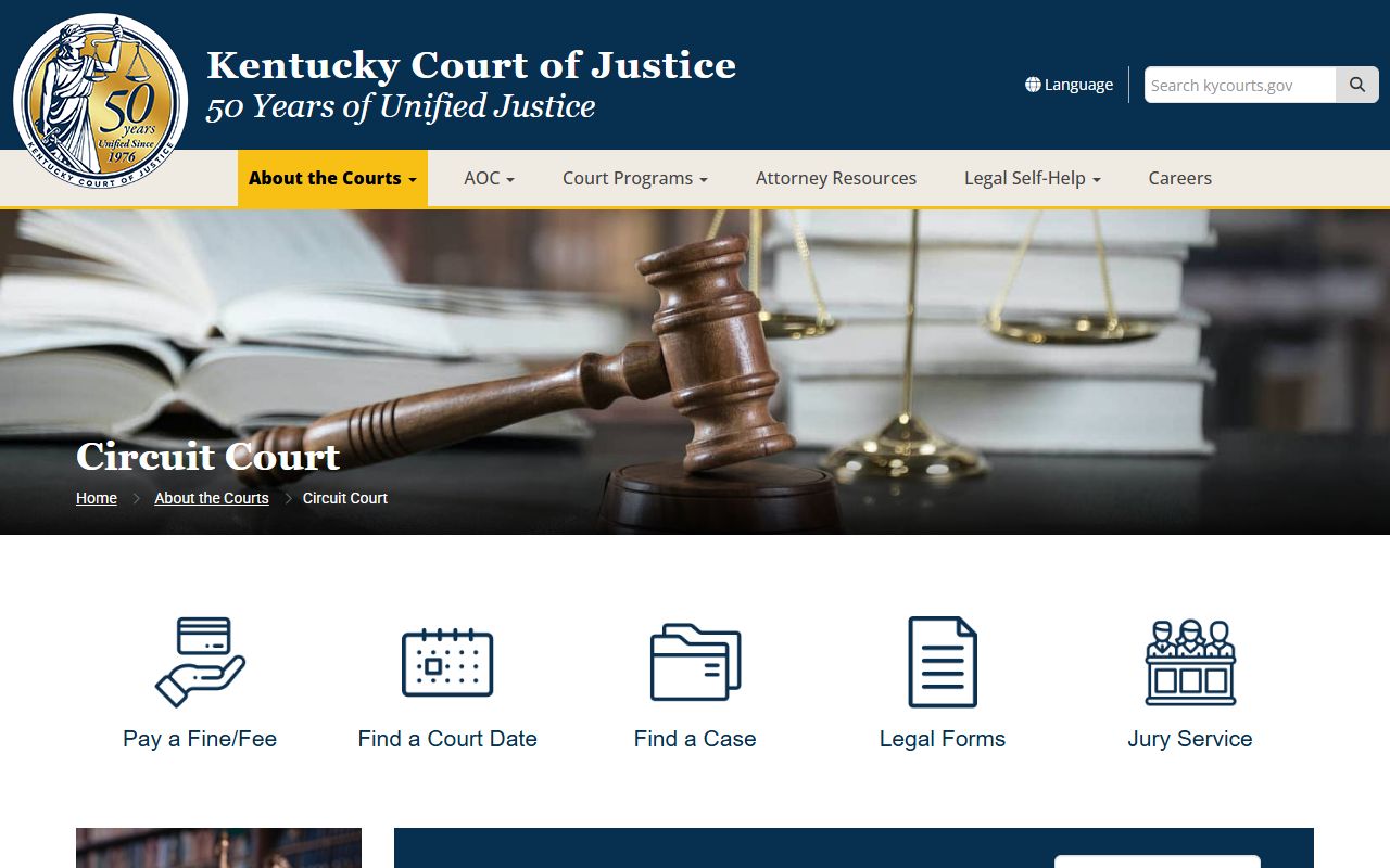 Franklin County court records Kentucky Circuit Court overview