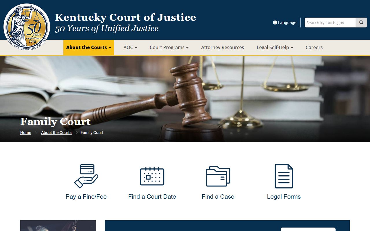 Franklin County court records Kentucky Family Court overview